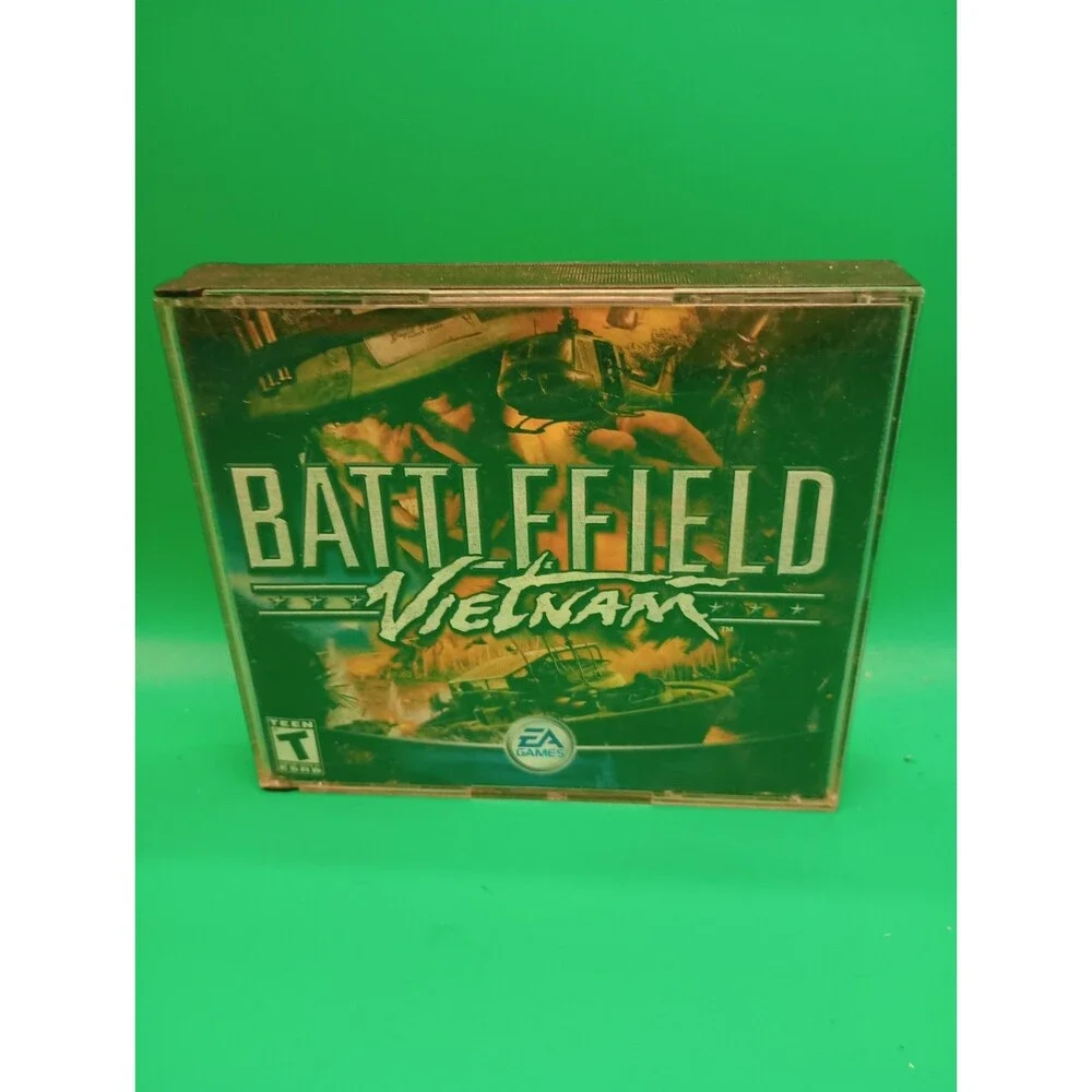 Battlefield Vietnam PC DVD-ROM Video Game 2004 Complete| Disc Set DISC 3 MISSING